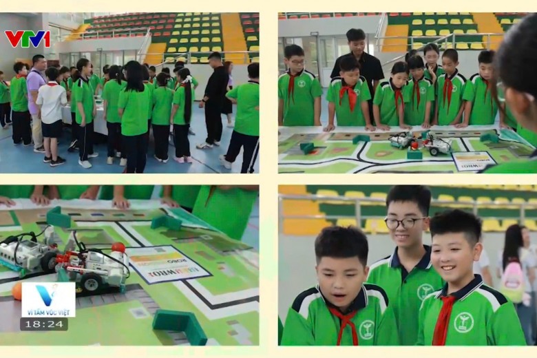Hoạt động STEM ROBOTICS tại Thực nghiệm KHGD | Khi kiến thức liên môn đi vào thực tế